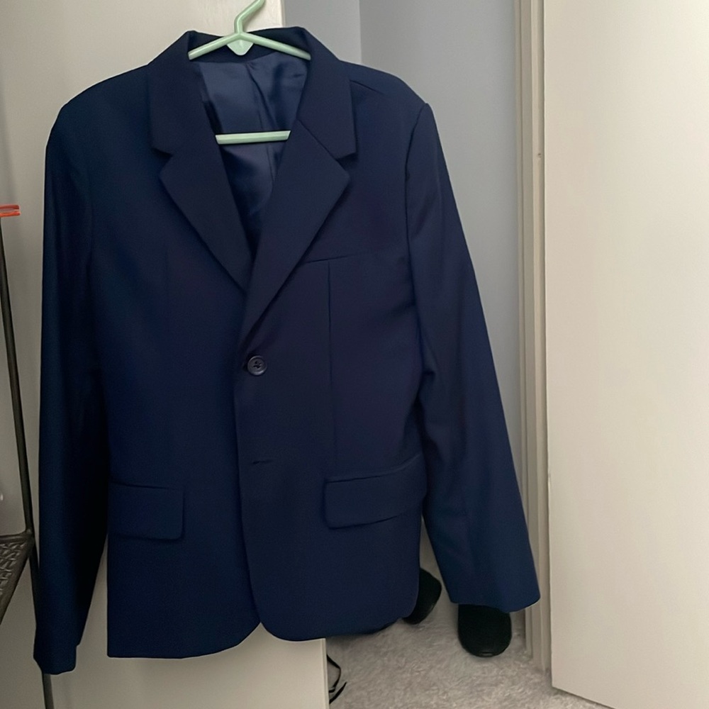 Boys navy blazer